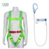 Dây đai toàn thân 1 móc sắt dây thừng giảm xóc ( xanh )