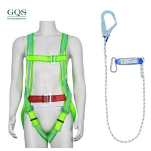 Dây đai toàn thân 1 móc sắt dây thừng giảm xóc ( xanh )