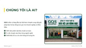 về thương hiệu bảo hộ lao động gqs