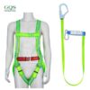 Dây đai toàn thân 1 móc sắt dây bẹ giảm xóc ( xanh )