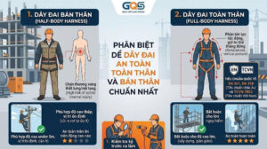 Phân Biệt Dây Đai An Toàn Toàn Thân Và Bán Thân Chuẩn Nhất