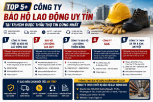 Top 5+ công ty bảo hộ lao động uy tín tại HCM