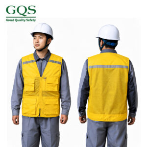 ÁO GHILE KỸ SƯ MỘT DÂY KÉO MÀU VÀNG