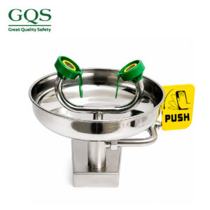 BỒN RỬA MẮT KHẨN CẤP GẮN TƯỜNG CHẤT LIỆU INOX 304