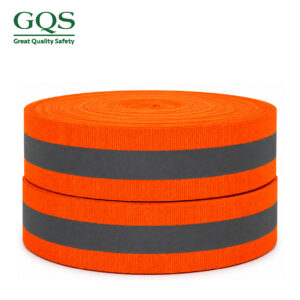 DÂY PHẢN QUANG VẢI 5CM MÀU CAM SỌC