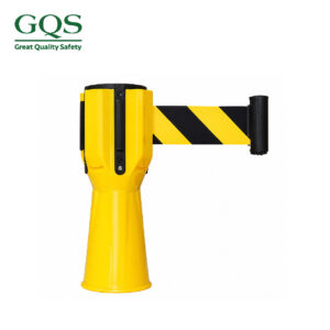 CUỘN DÂY KÉO VÀNG ĐEN GẮN TRÊN ĐỈNH CỌC TIÊU GIAO THÔNG